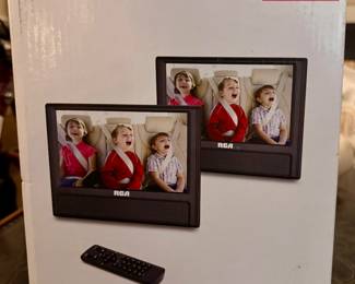 RCA 9" Mobile Dual Screen DVD Player