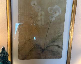 Large Framed Art with Glass