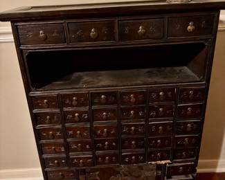 Korean Apothecary or Herbal Medicine Cabinet, also known as a Yakjang