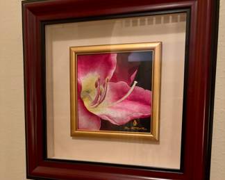 Small Framed Art with Glass