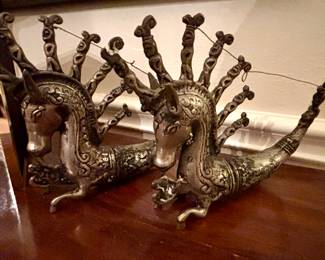 Pair of Naga Morsarang medicine containers 