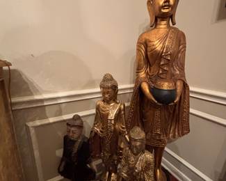 Several Buddha Statues in various Sizes