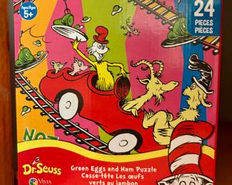 Dr Seuss Green Eggs & Ham Puzzle (New)