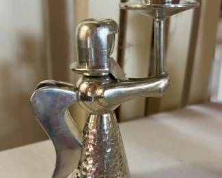 Pura Banka Tin Angel Candle Holder