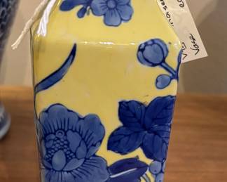 Vintage Chinoiserie Vases (2 available)