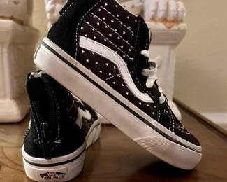 Toddler size Vans High Top Shoes