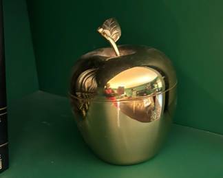 40. Tiffany Silver Plated Apple (4.5")