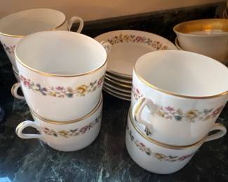 Richard Ginori Cup & Saucers (6 Sets)