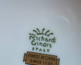 Richard Ginori Cup & Saucers (6 Sets)