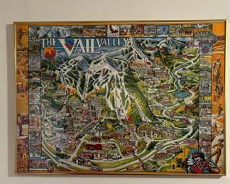 86. The Vail Valley Framed Poster