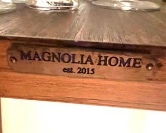 56. Magnolia Home Mid Century Style Accent Table (24" x 15" x 26")