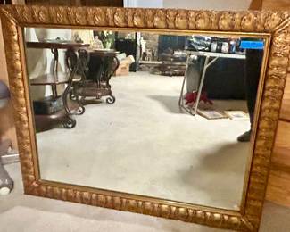 Vintage framed mirror