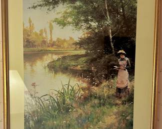 Framed and matted art