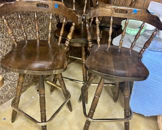 Vintage bar height, stools 5 available $25 each