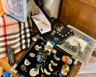 Harley Davidson collector pins $10ea