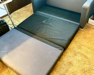 Pull out sleeper cushion loveseat $50