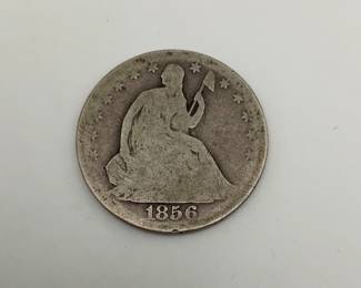 1856-O Seated Liberty Half Dollar