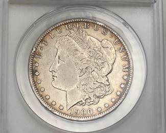 1900-S Morgan Dollar, ANACS EF 40 Details