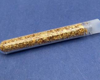  Vial of 24K Gold Flakes
