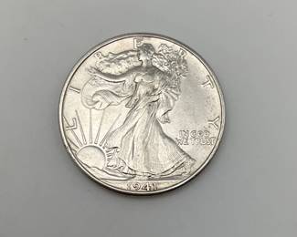 1941-D Walking Liberty Half Dollar