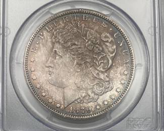 1879 US Morgan Silver Dollar PCGS MS63