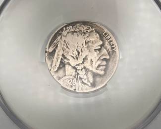 1926-S Buffalo Nickel, CAC F Details