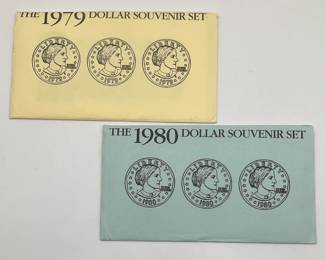 1979 & 1980 Susan B Anthony Sets