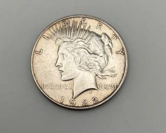 1922-D Peace Dollar