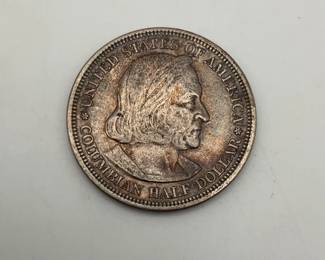 1893 Columbian Exposition Silver Commemorative Coin