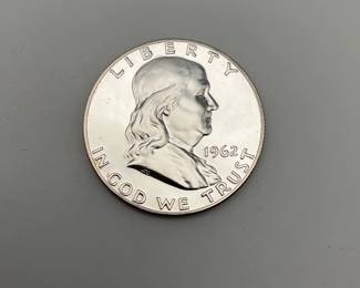 1962 Proof Franklin Half Dollar