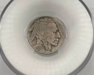 1930 Buffalo Nickel, CAC VG Details