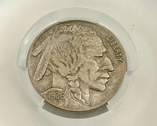 1936 Buffalo Head Nickel, CAC XF Details