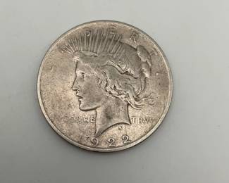 1922 Peace Dollar