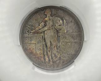 1917-S Standing Liberty Quarter, CAC F15