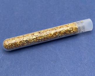 Vial of 24K Gold Flakes