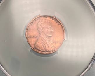 1909 VDB Lincoln Wheat Penny, CAC AU Details