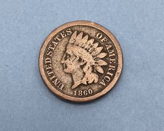 1860 Indian Head Cent