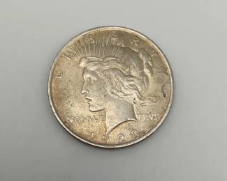 1923 Peace Dollar