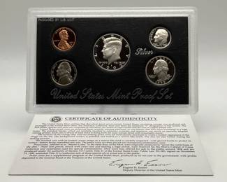 1992 US Mint Silver Proof Set