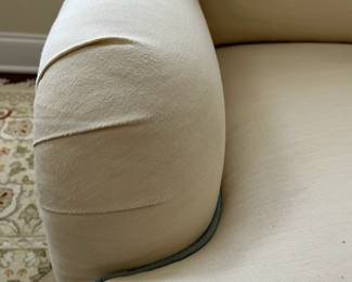 C65 - $1,000 - PAIR of Pearson Furniture Down Blend Chairs. I believe they are the "Guthery" Style Chairs from Hickory Chair Upholstery Collection.  Each measures 35" wide x 35" deep x 33" tall. Used mostly just for looks - these are in EXCELLENT condition. No issues noted. 