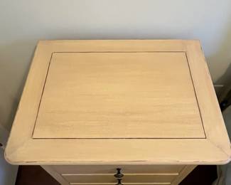 C14 - $150. PAIR of Stanley Nightstands. Measures 24" wide x 18" deep x 31" tall. All drawers slide - they look brand new!