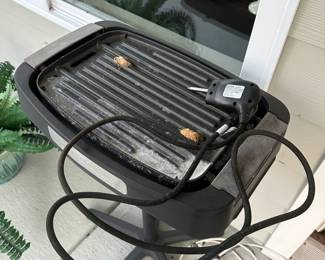 C110 - $50. Cuisinart Electric Grill on stand. 