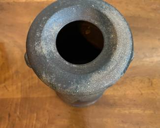 C82 - $50. Vintage Bizen Pottery. Measures 9.5" tall. 