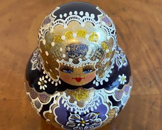 C20 - $60. Handpainted Russian Matryoska Nesting Dolls. 