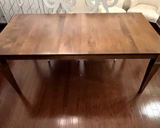 C97 - $500. Solid Wood Dining Table. *Table ONLY* Measures 72" x 36" x 30.25" tall. Very sturdy and excellent condition! (Retail was $1,220) 