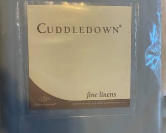 C128 - $70. Cuddledown Duvet Cover. New in Package. QUEEN size. 