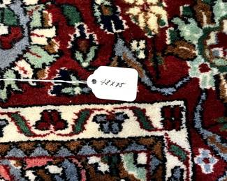 C103 - $275. Wool Rug. Measures 4' x 6'. 100% virgin lamb wool pile. 144 knots per inch. Very good condition! Beautiful bright colors. 