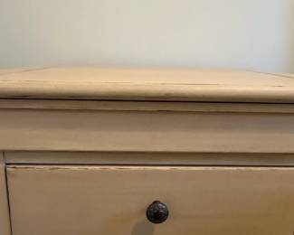 C14 - $150. PAIR of Stanley Nightstands. Measures 24" wide x 18" deep x 31" tall. All drawers slide - they look brand new!
