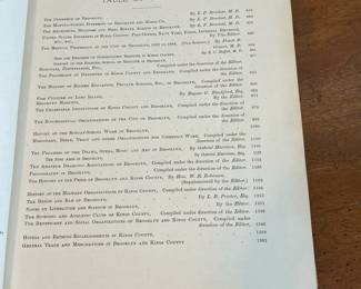 C74 - $250. History of Kings County Including Brooklyn. 1683-1883. Published in1884. EXCELLENT condition for it's age. Lots of pictures and tissue guards intact. 