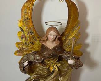 C115 - $40 PAIR of Angels. Measures 8" wide x 28" tall. 